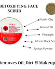 Detoxifying Scrub - Removes Dead Skin & Unclogs Pores