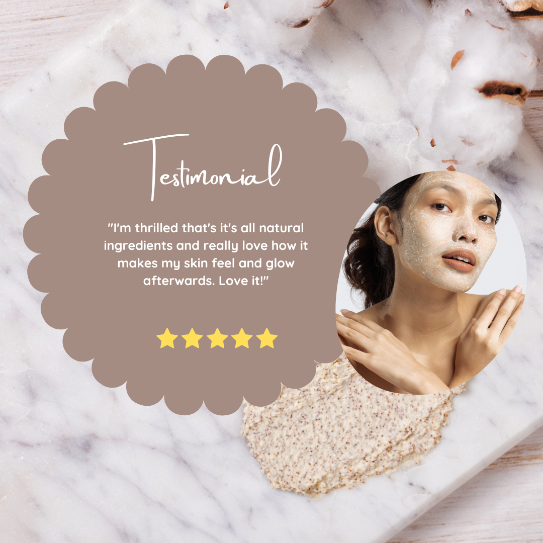 Detoxifying Scrub - Removes Dead Skin & Unclogs Pores