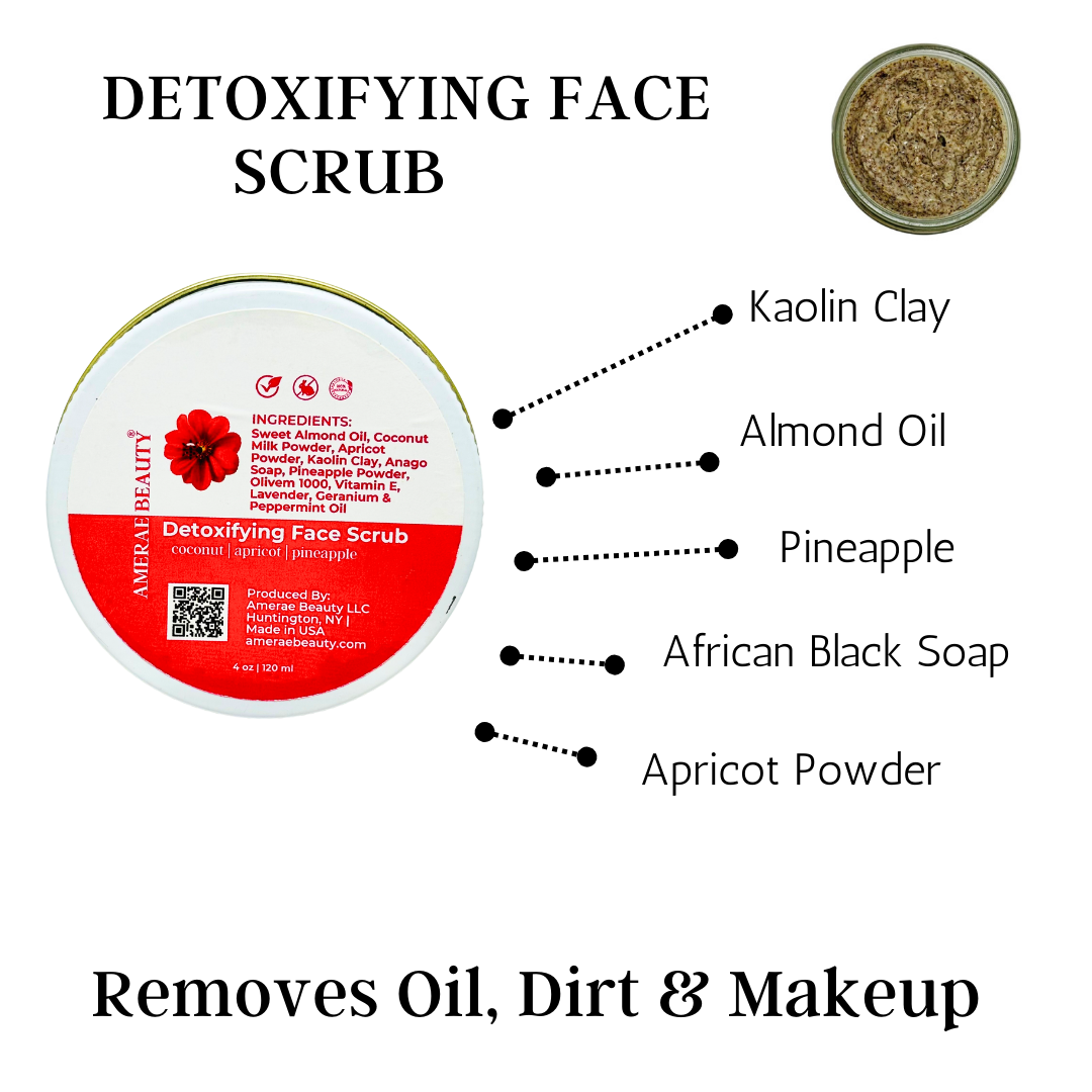 Detoxifying Scrub - Removes Dead Skin & Unclogs Pores